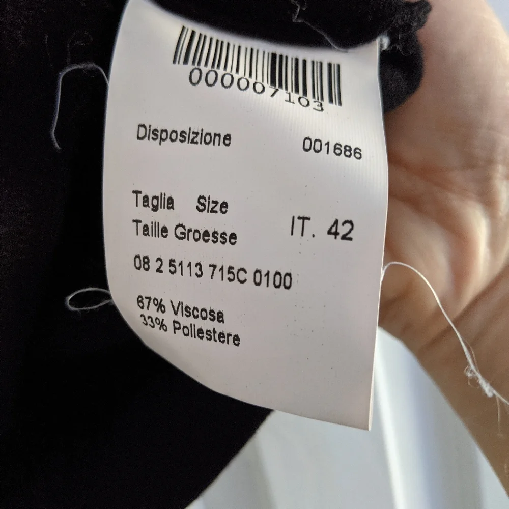 PIAZZA SEMPIONE Rouching Sleeves Sweater